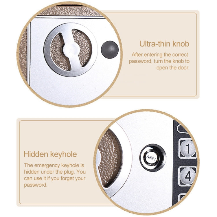 17E Home Mini Electronic Security Lock Box Wall Cabinet Safety Box without Coin-operated Function 17E Home Mini Electronic Security Lock Box Wall Cabinet Safety Box without Coin-operated Function